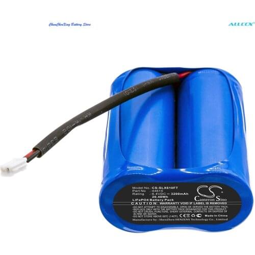 Cameron Sino 3200mAh Flashlight Battery for Streamlight Fire Vulcan LED