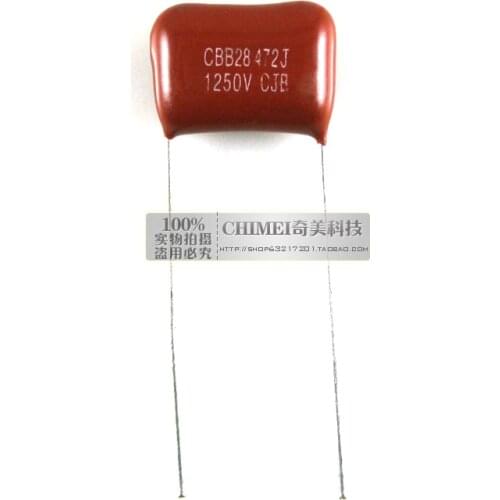CBB Capacitors 1250V 472 472J 472K CBB28 Film Capacitor Accessories
