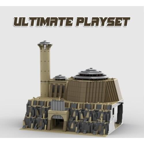 Movie Space Wars Weapon Palace Ultimate Playset MOC Building Blocks Toys Children Gifts Model Bricks Set