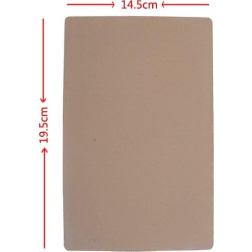Hot Sell 1pcs/lot 14.5*19.5CM Tattoo Practice Skin Blank Plain For Needle Machine Supply Free Shipping
