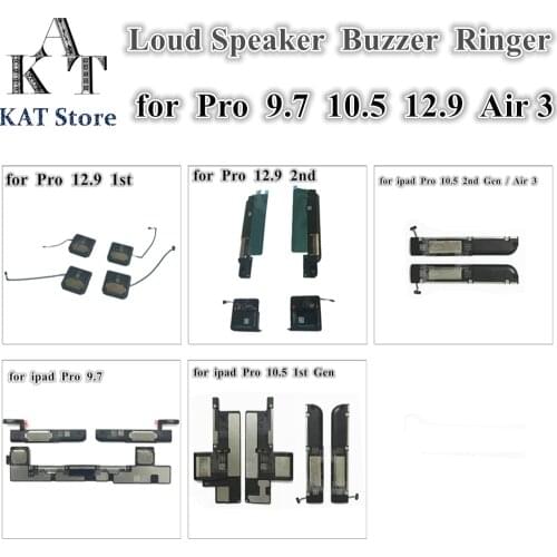 Loud Speaker Buzzer Ringer for ipad Pro 9.7 10.5 12.9 inch 1st 2nd Gen Air 3 Loudspeaker Ringer Flex Cable Set Replacement Parts