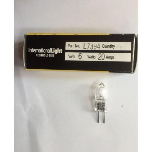 ILT L7394 6V20W GLAMOUR MD1600 MD2000 Biochemical analyzer Bulb , G4 6V 20W Halogen lamp