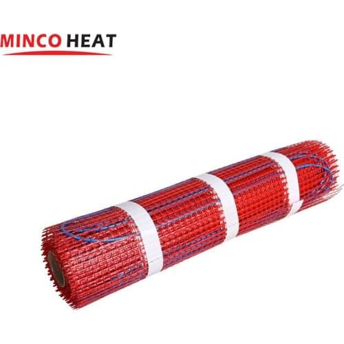 Floor Heating Systems Parts Mat Minco Heat Brand Water-proof Under Tile Cement Floor Heating With WifI Thermostat