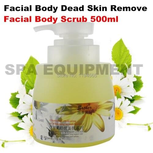 Camomile Exfoliating Gel Corneous 500ml Facial Dead Skin Remove Body Scrub Beauty Care Equipment