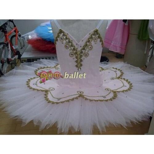 Sleeping Beauty Professional Ballet Costume Pink Nutcracker Aurora Tutu Classical Ballet Costumes Ballerina Pancake Tutu Ballet