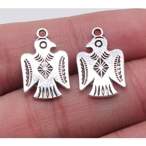 10pcs 12x19mm bird charms fashion jewelry