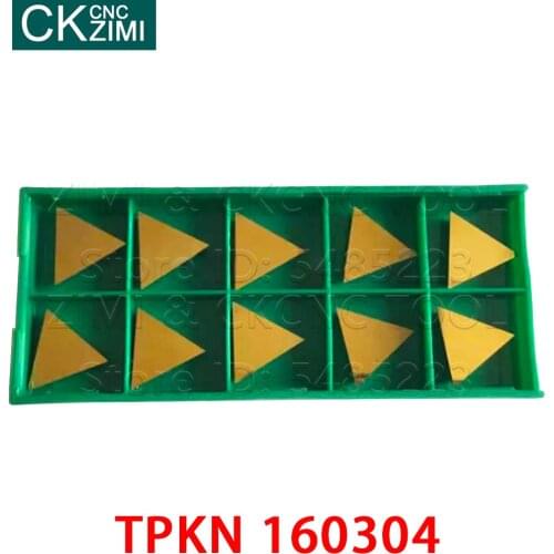 TPKN160304 TPKN 160304 carbide milling Turning triangle inserts CNC tools TPKR 1603