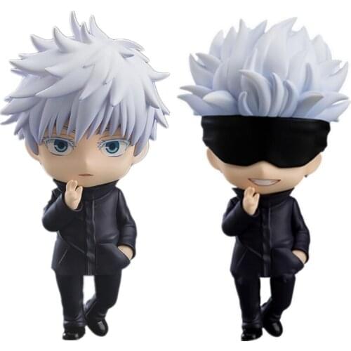 1Pcs Anime Jujutsu Kaisen Figure Gojo Satoru Q Version PVC Action Figure Megumi Nobara Satoru Figure
