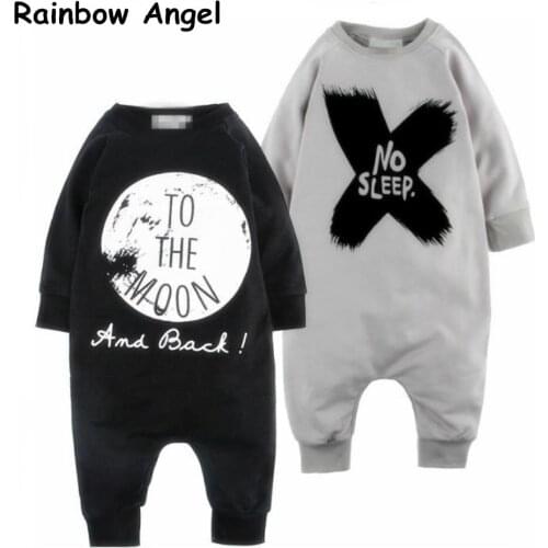 2019 New Brand Baby Rompers Long Sleeves 2 Pcs Baby Boy Girl Clothes Sleepwear Baby Rompers Free ship