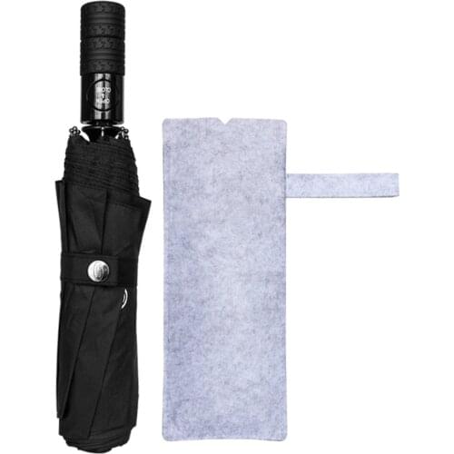 4s for Jaguar Land Rover Umbrella Original Sunscreen Automatic Folding Umbrella Tire Handle Shade Tri-fold Umbrella