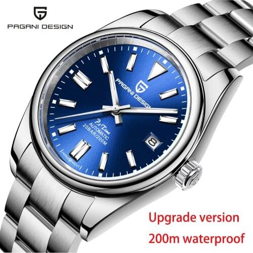Pagani Design 2021 Men Mechanical Watch Sapphire Glass 200m Waterproof Automatic Watch Mens Luxury Business Watch Reloj Hombre
