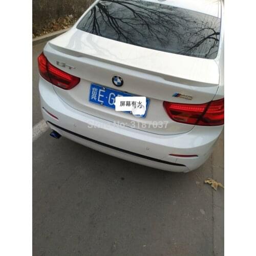 For BMW 1 Series F25 spoiler 118 Sedan P 2007-2019 ABS Plastic Rear Roof Spoiler Wing Trunk Lip Boot Cover Car Styling