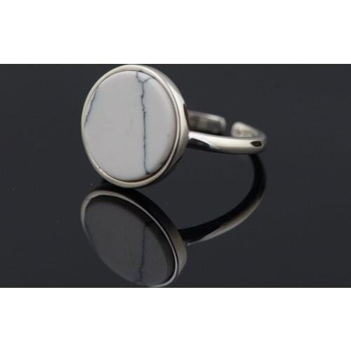 Thai Silver Ring S925 Pure Silver Inlay Wholesale Archaize Style Women Speak Simple Style Exquisite Gift