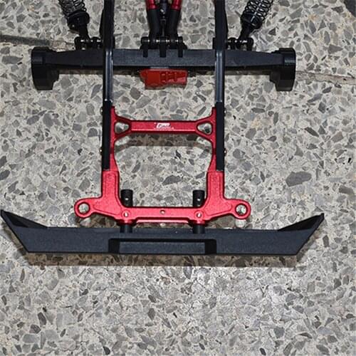 Rear Bumper Mount Anti-collision Fixing Holder for Axial SCX10 III Jeep Gladiator AXI03006T1/T2 RC Crawler Modification