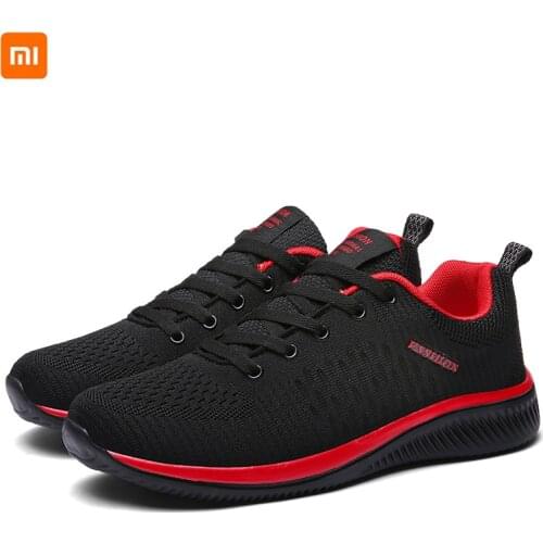 Xiaomi Fashion 2020 Slippers Comfortable Breathable Casual Men Sneakers Lightweight Summer Men Shoes Lace-up Mesh Sneakers Shoes