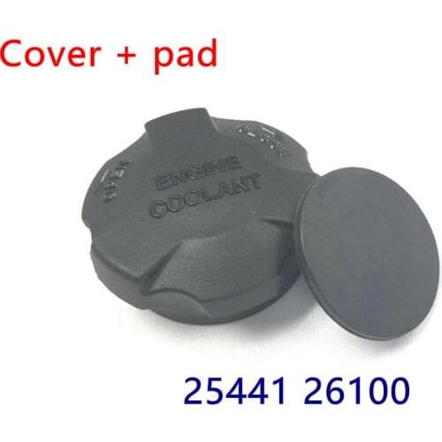 Coolant Reservoir Cap with Gasket for Kia Borrego Optima Rio for Hyundai VELOSTER ACCENT CRETA IX25 Santa Fe 25441 26100