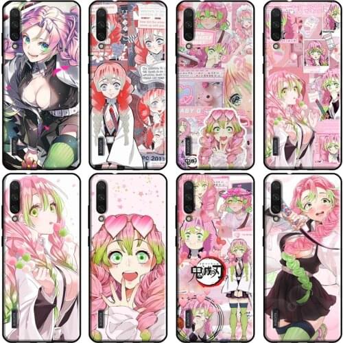 Mitsuri Kanroji Kimetsu no Yaiba Case For POCO X3 M3 F2 Pro Case For Xiaomi Mi 11 A1 A2 A3 Mi Note 10 Lite Mi 10T 9T Pro Coque