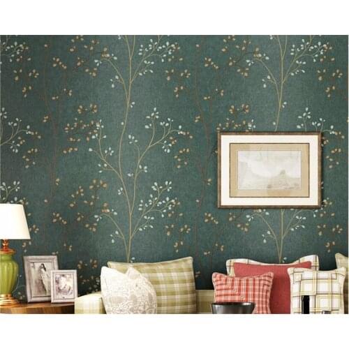 Beibehang mural Vintage flower vine small leaves modern 3d roll wallpaper roll background wall coverings wall papers home decor