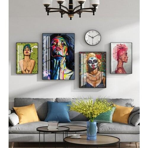 Modern house High-quality and Prints Painting No Frame African Wall Art Single Paintings For Living Room Wall Canvas