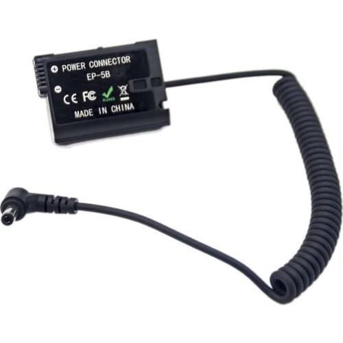 Fotga Decoded Dummy Battery Replacement EN-EL15 EN-EL15a EP-5B DC Coupler for Nikon D610 D810 D750 D810A D7200 D500 D7500 D780