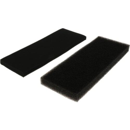 2 x Sponge Filtration Media Pad Cut-to- Aquarium Tank Filter