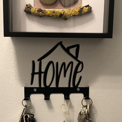 3Art Metal Home Writing Metal Key Hanger Key Chain