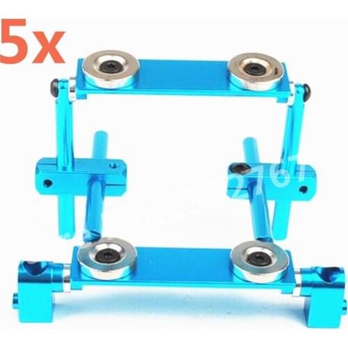 5Sets RC Remote Control Car Shell Strong Magnet Stealth Body Post Contact Shell Column For 1/10 Scale Model Drift Car HSP Sakura