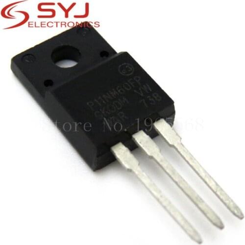 5pcs/lot P11NM60FP FCPF11N60 11N60 TO-220F In Stock
