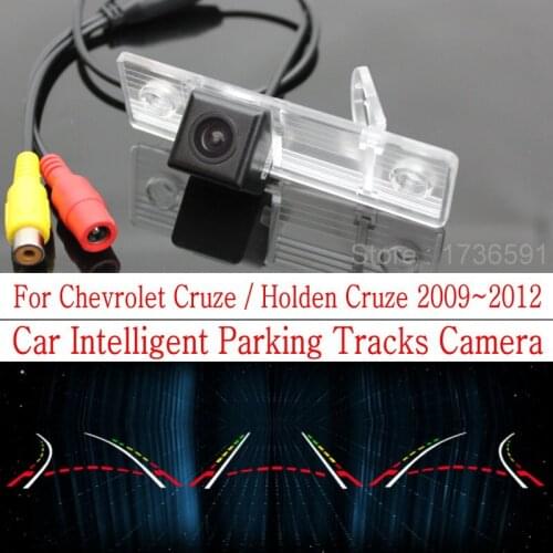 Lyudmila Car Intelligent Parking Tracks Camera FOR Chevrolet Cruze / Holden Cruze HD Back up Reverse Camera / Rear View Camera