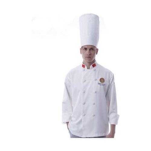 White chef jacket executive chef coats chef uniform chef clothing cook uniforms cook tops