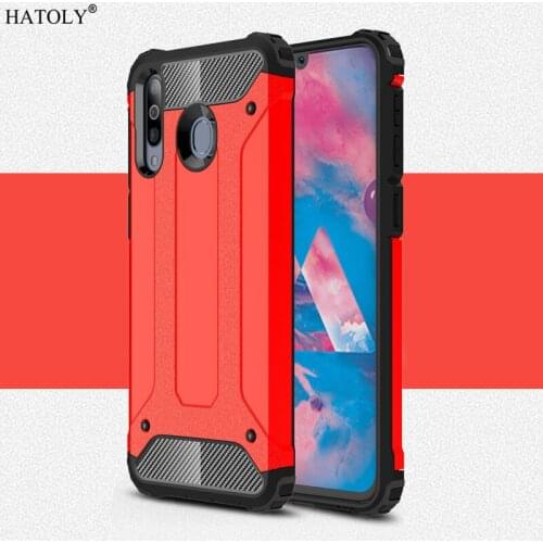 For Cover Samsung Galaxy M40 Case Anti-knock Rugged Armor Cover For Samsung M40 Silicone Phone Bumper Case For Samsung M40 M405F