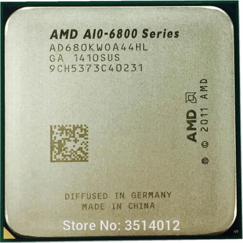 AMD A10-Series A10-6800K A10 6800 A10 6800K A10 6800B 4.1GHz Quad-Core CPU Processor AD680KWOA44HL/AD680BWOA44HL Socket FM2