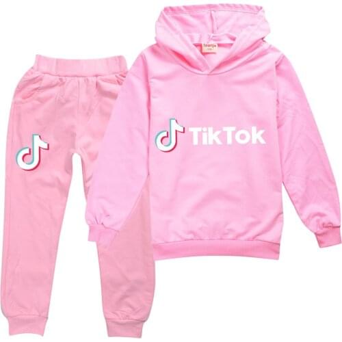 TIK TOK Game Pullover Cute Tops Boys Long Sleeve Baby Hoodie Street Wear Sweet Hoodie Girl Clothes Kids Sweatshirt