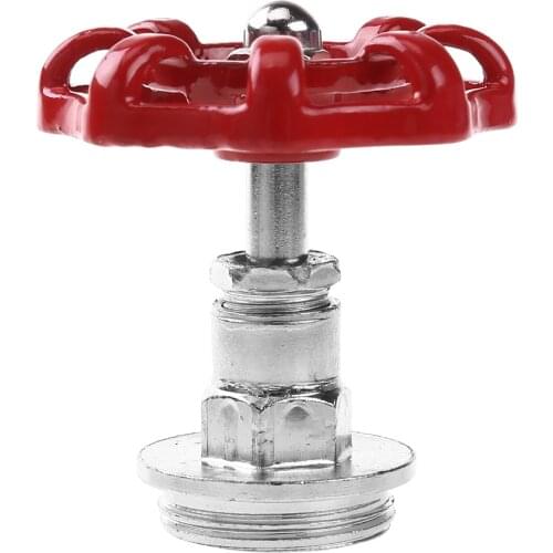 DN15/DN20/DN25 Retro Valve Handle Closet Hat Hanging Hook Loft Valve Handle Retro Cast Iron Wheel Design Replacement Valve Parts