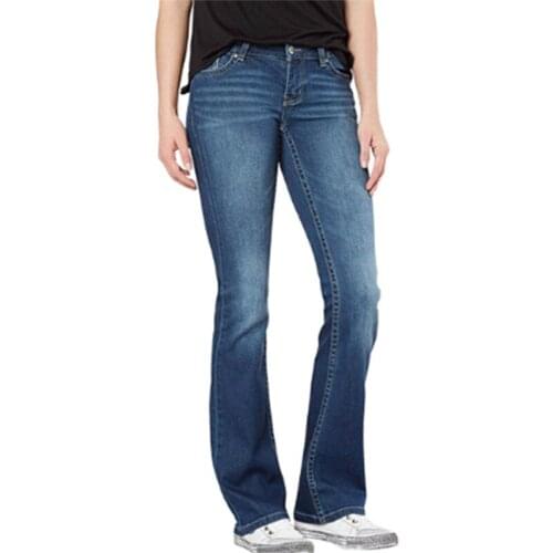 Solid Washed Women Jeans Casual Button Fit Slimming Wide Leg Pants Vintage Wild Mid Waist Cowboy Trousers джинсы женские модные