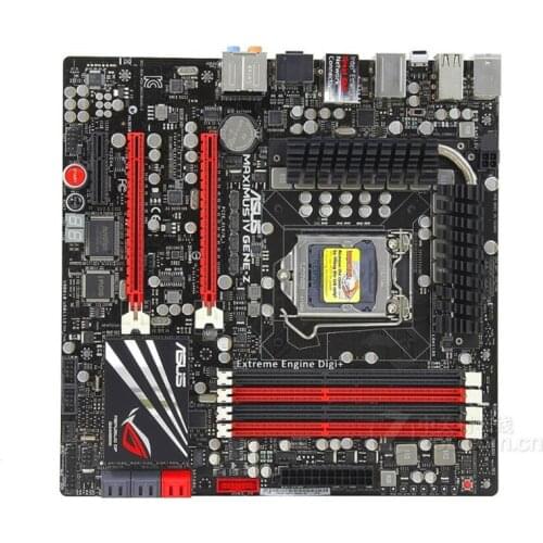 For ASUS Maximus IV GENE-Z Computer Motherboard LGA 1155 DDR3 For Intel Z68 P8Z68 Desktop Mainboard SATA II PCI-E X16 Used