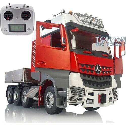 LESU 1/14 Metal Chassis Hercules Cabin W/ Rack Bucket Radio for DIY Actros RC Tractor Truck THZH0848-SMT3