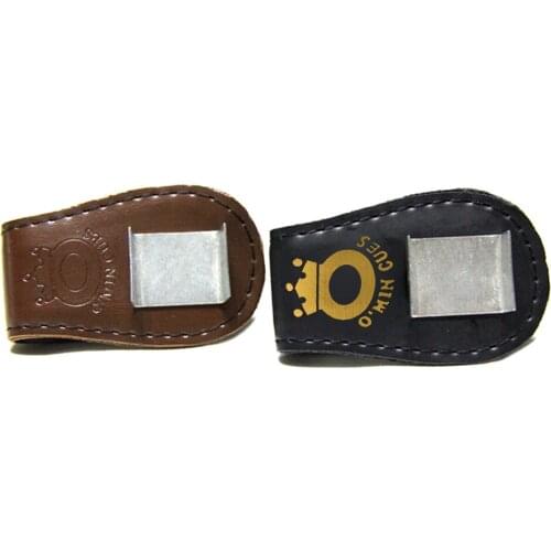 2019 New High Quality Pool Billiards Snooker Accessories Leather Magnetic Belt Clip Chalk Holder Accessory Random Color Lovable