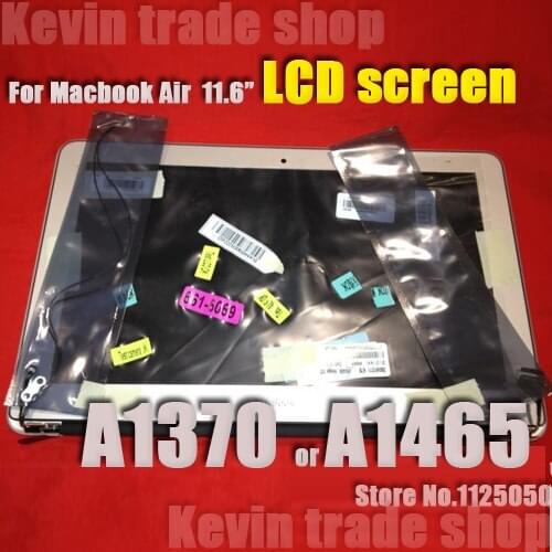 Brand new For apple Macbook Air 11.6 inch A1370 A1465 Laptop LCD Screen Assembly MD223 MD224 MC968 MC969 MC505 MC506 MD711 MD712