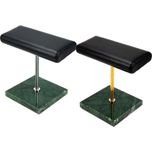 Marble Base Watch Stand Metal Rod Belt Display Props Bracelet Display Stand Lengthen Placement Stand