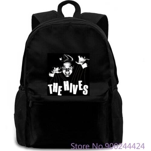 New The HIVES Band Rock Band Legend Black To Cheap Sale for Boys women men backpack laptop travel school adult student