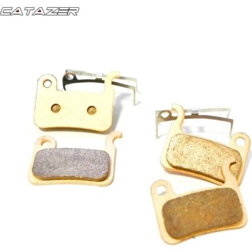 Catazer 4 Pairs Sintered Metal Bicycle Disc Brake Pads for Shiman0 M965 M966 M975 Saint M800 M765 M775 M776