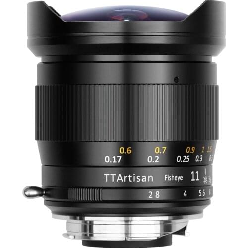 TTArtisan 11mm F2.8 Full Fame Ultra-Wide Fisheye Manual Lens for Sony E mount A7II A7RII A7SII A6300 A6500 for Nikon Z Mount