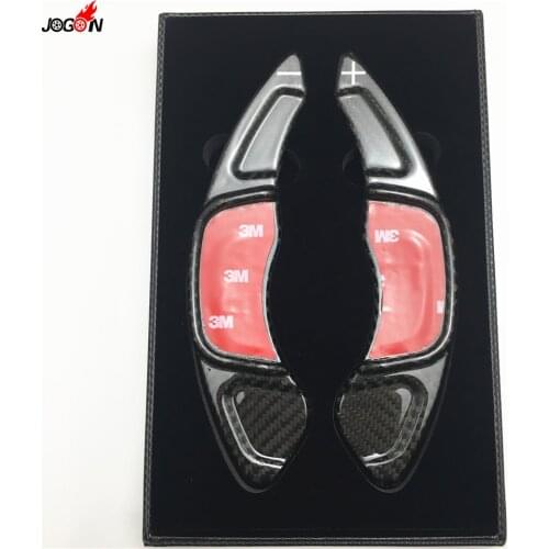 Carbon Fiber Steering Wheel Paddle Extension Shifter For VW Golf 7 GTI R GTE GTD MK7 Polo Scirocco Sagitar GLI Lamando GTS