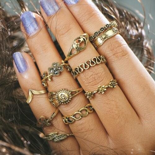 Wj.yao Women's Gold Rings