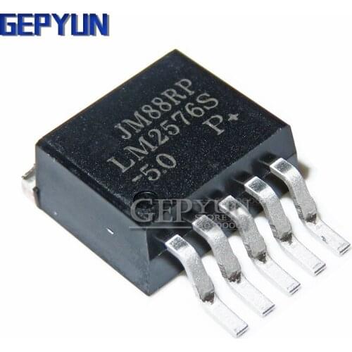 10PCS LM2576S-5.0 LM2576SX-5.0 TO263 TO-263 LM2576 Gepyun