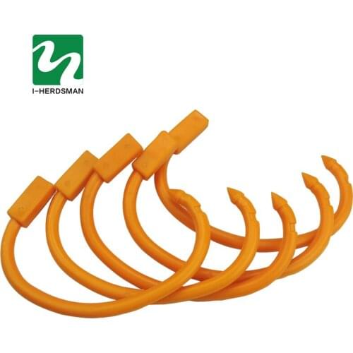 10PcsCattle Cow traction ring plastic nose pliers Horse Ass traction Tool Farm veterinary instruments veterinaria instrumentos
