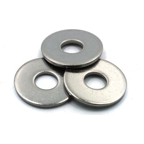 100pcs 3D printer accessories 201 stainless steel, plain gaskets, plain washers M3*10*0.8
