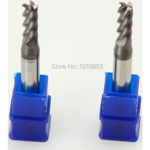 5pcs CGS-250 5X6X50L HRC50 SOLID tungsten carbide end mill Fraise en bout for stainless steel 304 316 or steel