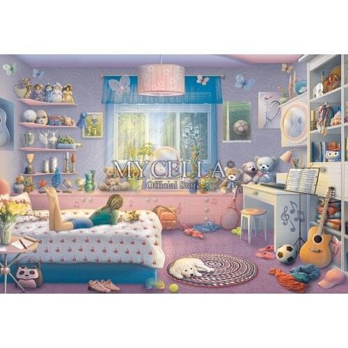 5d Diy Diamond Painting Cross Stitch Diamond Mosaic Sisters Space Music Children Art Full Diamond Embroidery Home Decor gifts